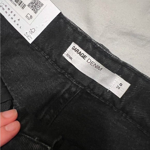 Garage festival denim shorts - Picture 3 of 3